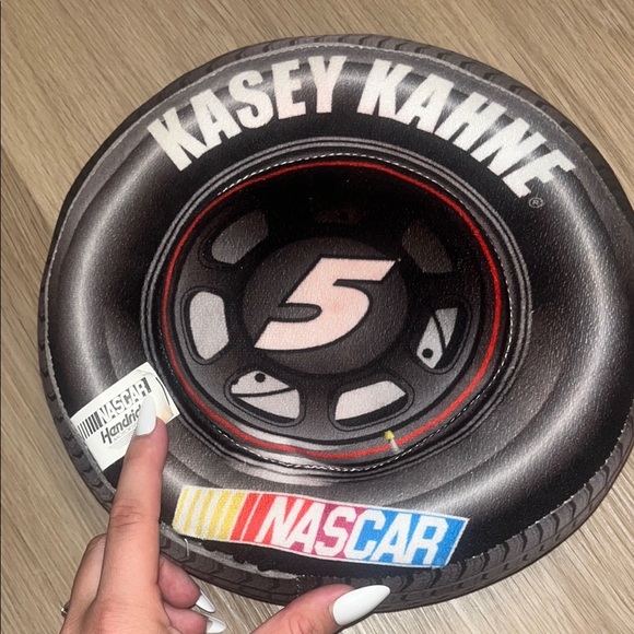 Kasey Kahne NASCAR Tire Cushion - Black with Multicolor Accents - Picture 4 of 4